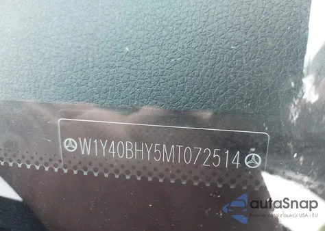 2021 Mercedes-Benz Sprinter 2500 Standard Roof I4 from USA, damaged, VIN W1Y40BHY5MT072514